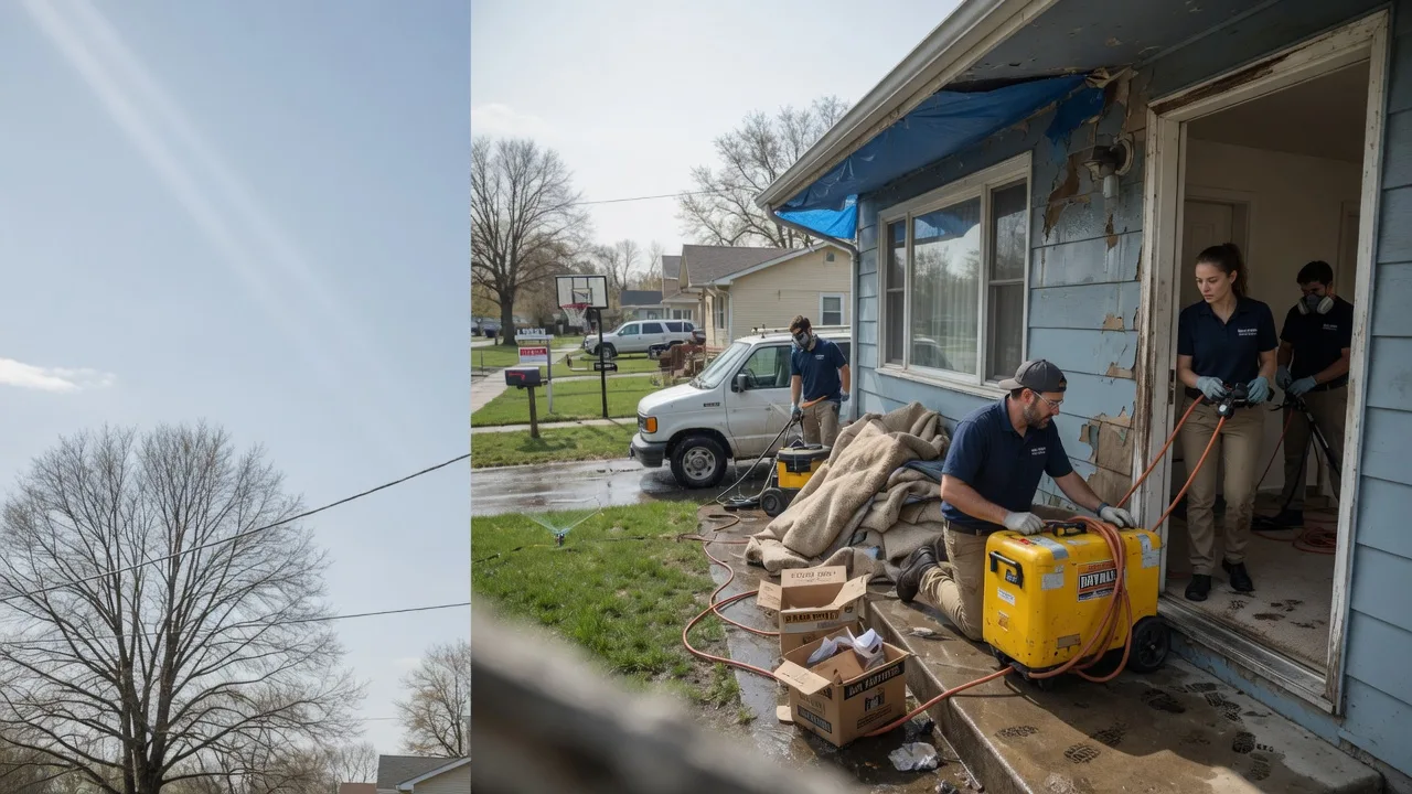Basement Flood Cleanup in Clearmont, MO near me